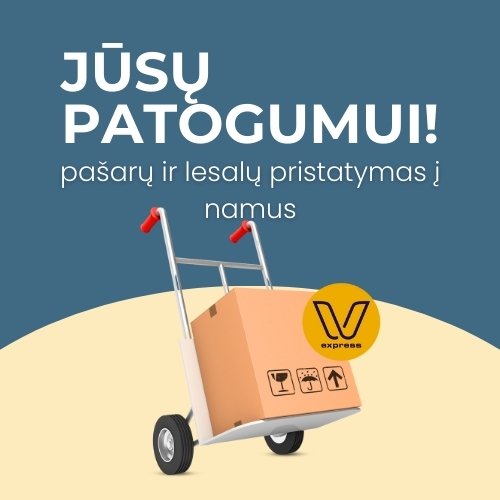 Pristatymas tiesiai į namus Lietuvoje